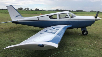 Una avioneta argentina cayó en Uruguay y murieron los dos tripulantes