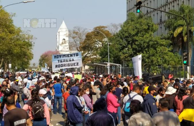 Piquetes, performance en Resistencia y arrastre nacional