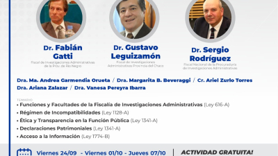 FIA Chaco realiza tres jornadas virtuales gratuitas de capacitación para municipios