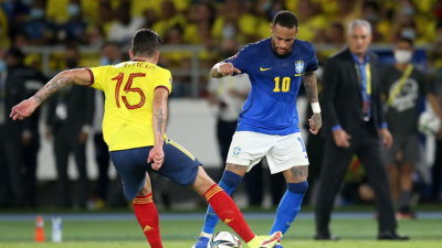Colombia frenó el andar perfecto de Brasil y le sacó un punto