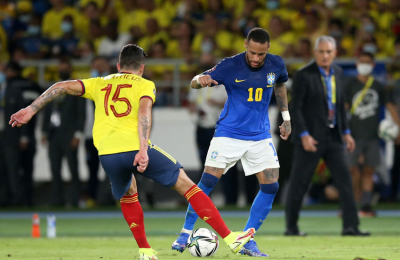 Colombia frenó el andar perfecto de Brasil y le sacó un punto