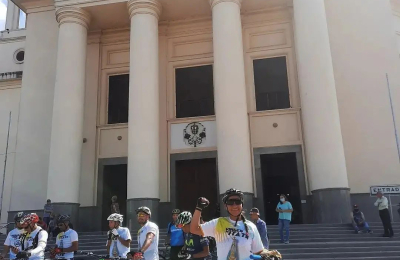 Travesía: más de 340 kilómetros en bicicleta desde Villa Ángela a Itatí