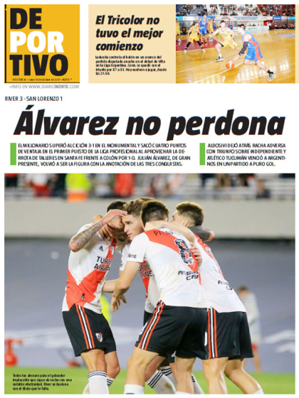 Álvarez no perdona