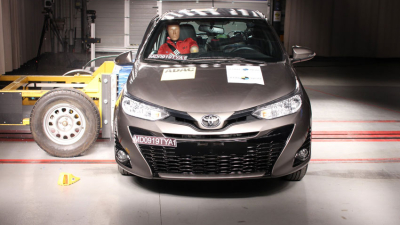 Yaris no supera nueva prueba de seguridad