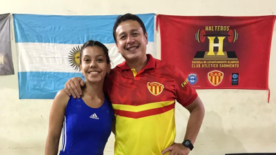 Ludmila Gerzel, al seleccionado nacional de pesas para los Panamericanos Sub-20 de Cali