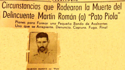 "Pato Piola", el menos renombrado de los bandidos rurales 