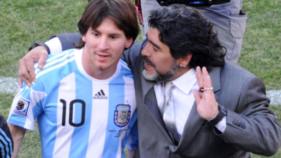‘Eterno Diego‘, el posteo de Messi en homenaje a Maradona