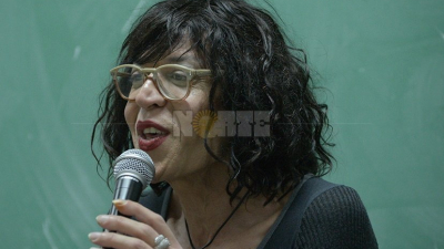 Conferencia de Marlene Wayar en la Casa por la Memoria