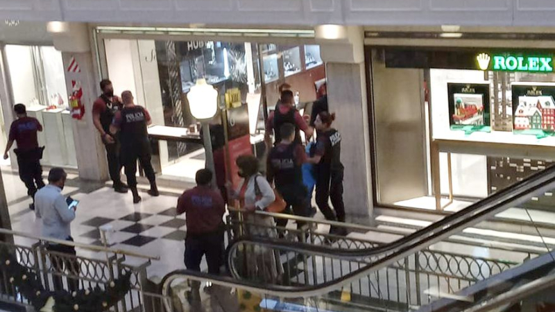 Pánico en Recoleta: delincuentes realizaron un golpe comando en una relojería de alta gama