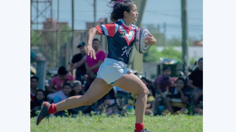 Zaira González, de Las Águilas, en la preselección juvenil de Seven