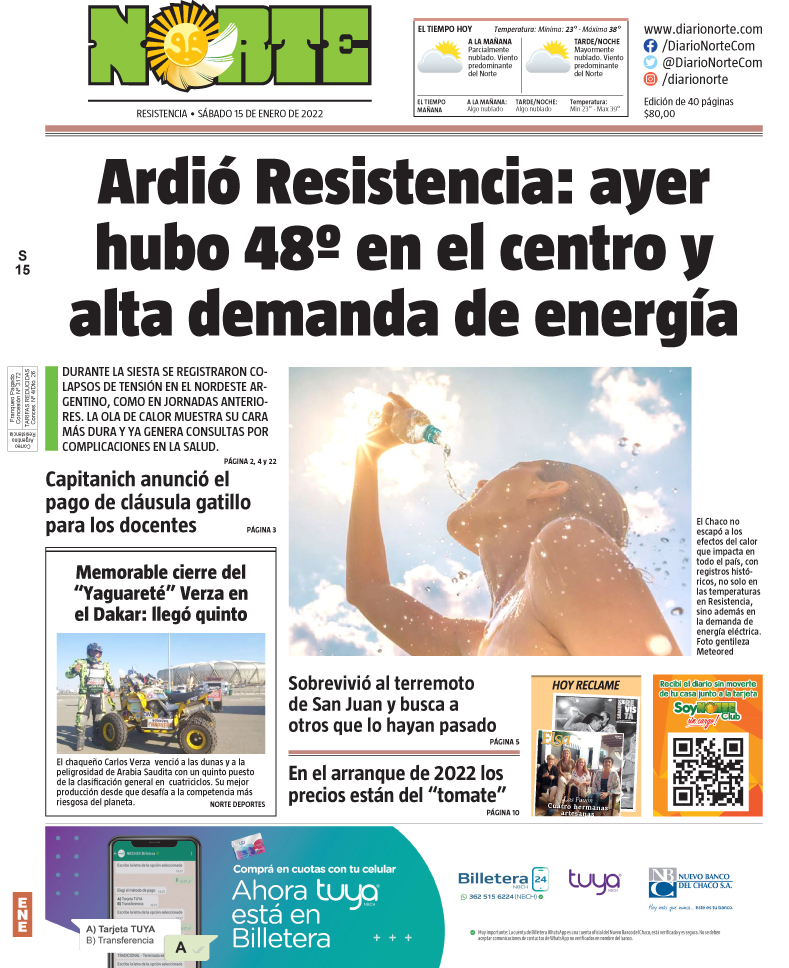 Edición del 15-01-2022