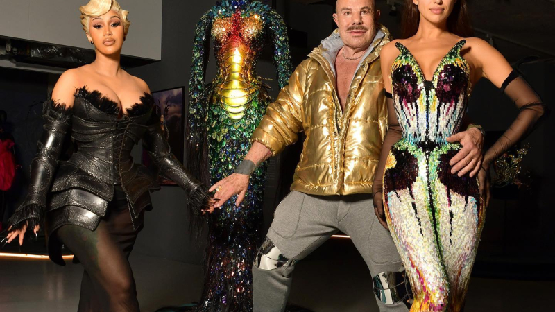 Murió Manfred Thierry Mugler, el mito francés de la moda