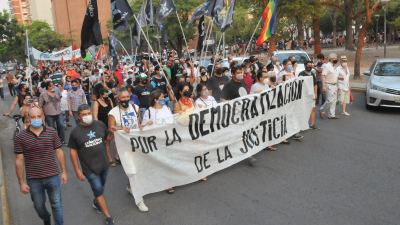 En Resistencia también se marchó para pedir una reforma judicial