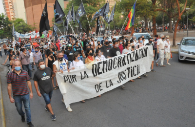 En Resistencia también se marchó para pedir una reforma judicial