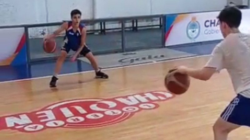 Básquet formativo: tricolores en acción