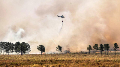 Corrientes: pronostican lluvias para las zonas afectadas por los incendios