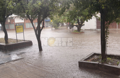 Primera lluvia copiosa después de meses y Resistencia mostró sus problemas eternos