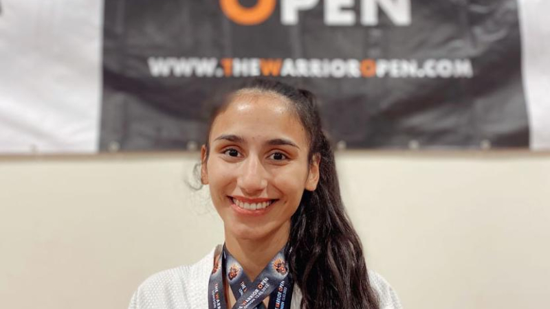 La taekwondista chaqueña Milagros Acosta, campeona en torneo internacional en Londres