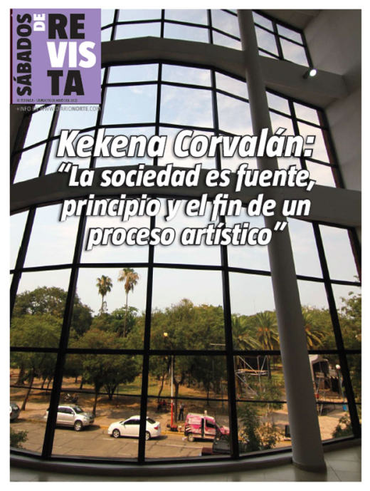 Kekena Corvalán: “La sociedad es fuente, principio y el fin de un proceso artístico”