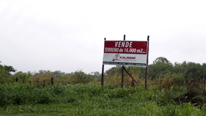 Comprar un terreno en Resistencia sale más caro que en Estados Unidos