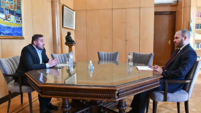 Pérez Pons con Guzmán: "Hay que profundizar un desarrollo federal"