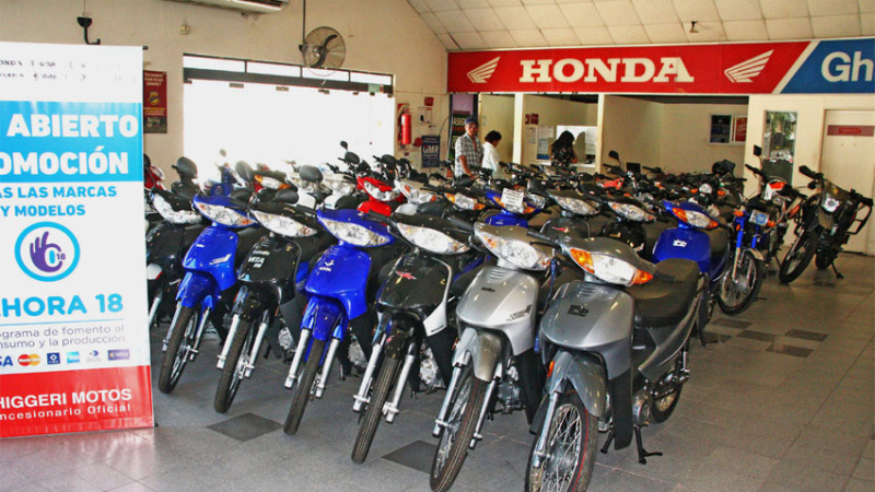 La venta de motocicletas no para de crecer en el Chaco