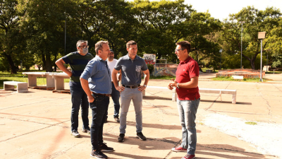 "El Parque 2 de Febrero será un espacio abierto para los vecinos y vecinas"