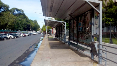 Resistencia sintió el paro de colectivos