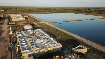 Director del Banco Mundial para Argentina recorrió la planta de líquidos cloacales