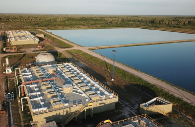 Director del Banco Mundial para Argentina recorrió la planta de líquidos cloacales