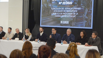 Después de 45 años Resistencia licitó su nuevo servicio urbano de pasajeros