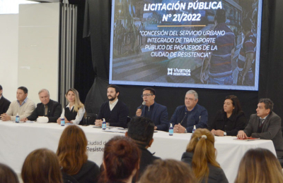 Después de 45 años Resistencia licitó su nuevo servicio urbano de pasajeros