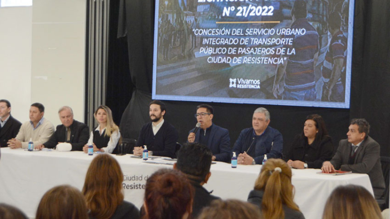 Después de 45 años Resistencia licitó su nuevo servicio urbano de pasajeros
