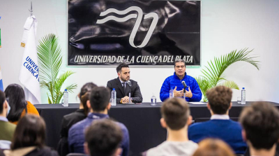 Visita del gobernador a la sede Resistencia de la Universidad de la Cuenca del Plata