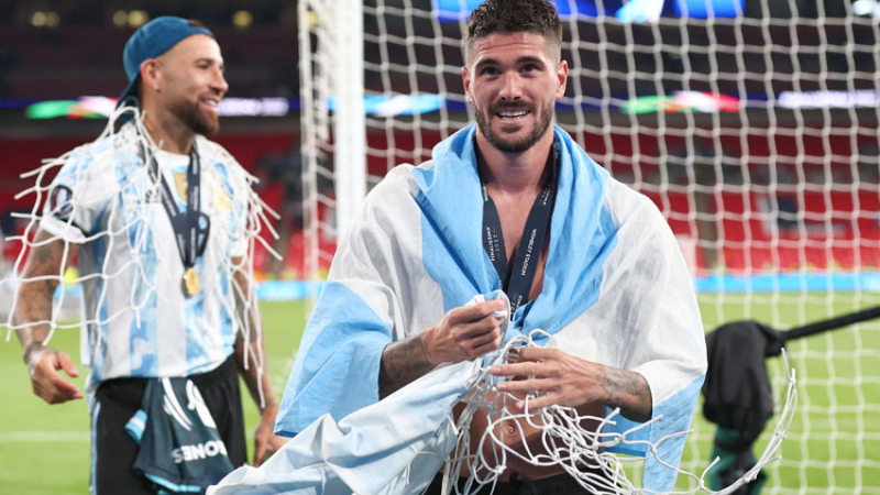 Rodrigo De Paul podría perderse el Mundial de Qatar 2022