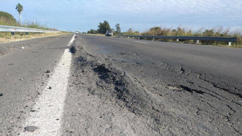 La ruta 16 cada vez más complicada para transitar