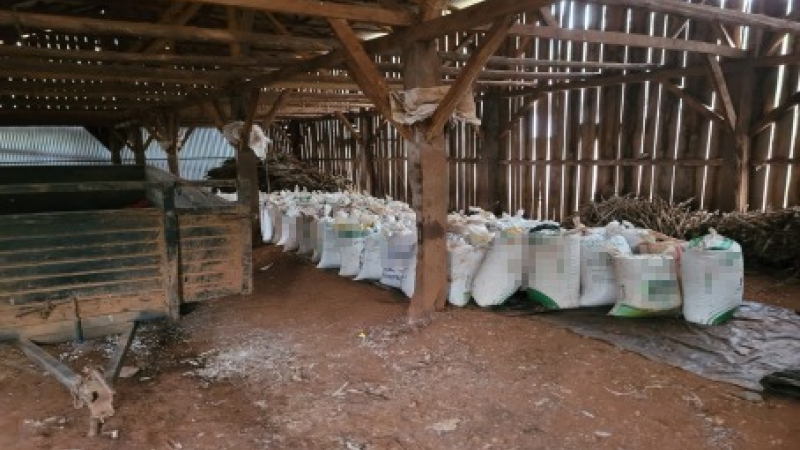 Allanaron domicilio en Santa Sylvina por una causa de contrabando de oleaginosas