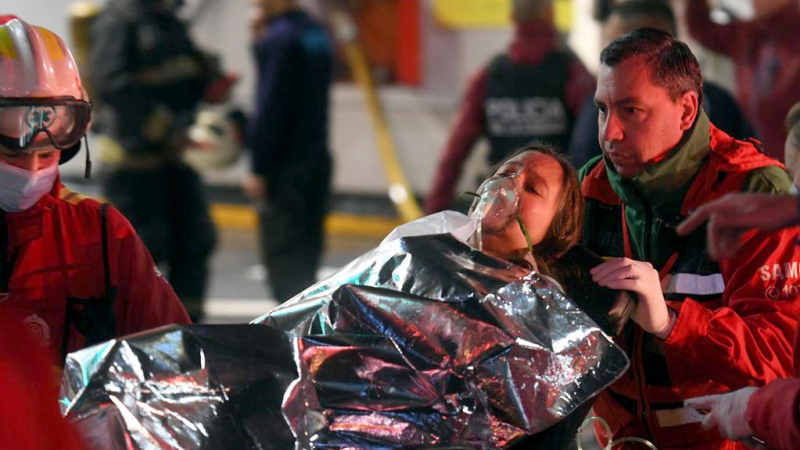 Tragedia en Buenos Aires: 5 muertos, tres de ellos niños, en el incendio de un edificio