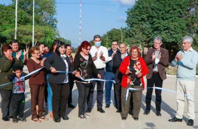 La Leonesa: Capitanich inauguró obras y entregó equipos al municipio