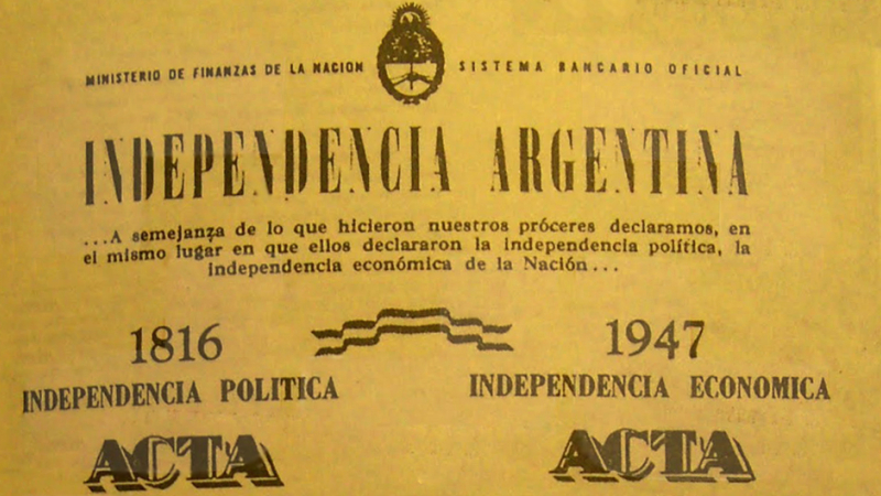 Tres independencias
