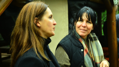 Inés Ortega, una desafiante guerrera social en Fuerte Esperanza