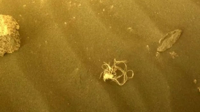 La sonda Perseverance encontró un "spaghetti" espacial en Marte
