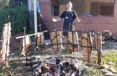 Juan Chapo, listo para representar al Chaco en el Campeonato Federal del Asado