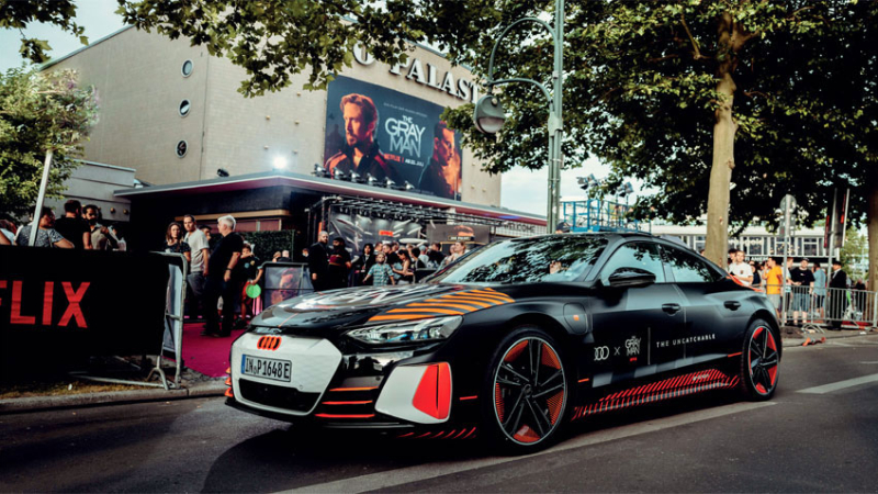 Los Audi eléctricos de The Grey Man