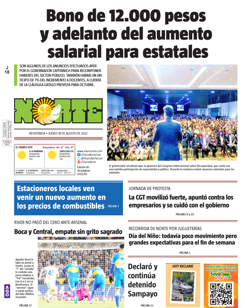Edición del 18-08-2022