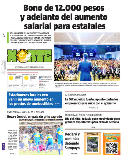 Edición del 18-08-2022