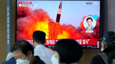 Corea del Norte probó un misil que cruzó Japón y cayó al mar