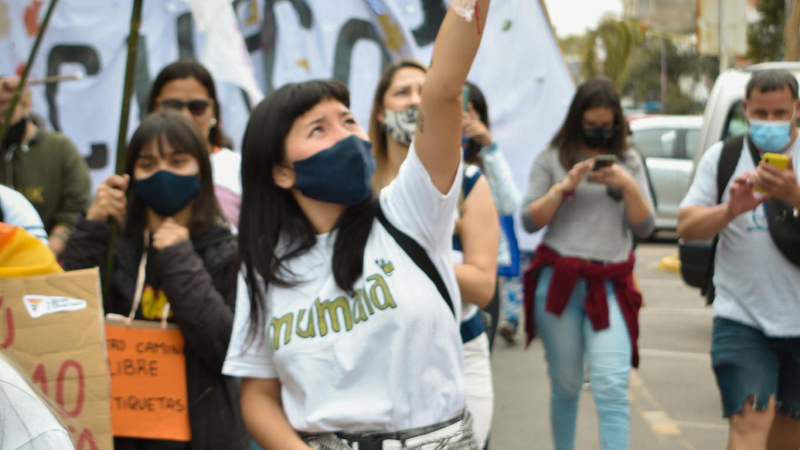 En trágico siniestro falleció Lucía Cañete, joven militante de Mumala Chaco