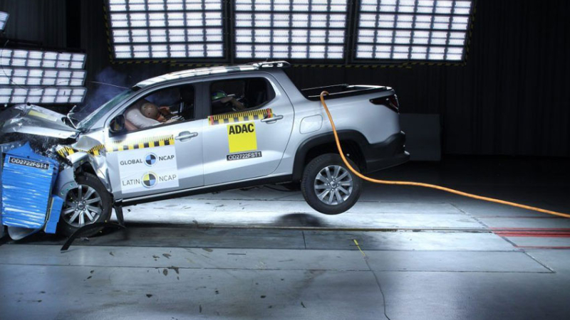 Fiat Strada decepciona en los test de seguridad