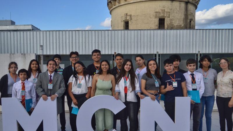  Jóvenes chaqueños vivieron la experiencia de ser legisladores nacionales  